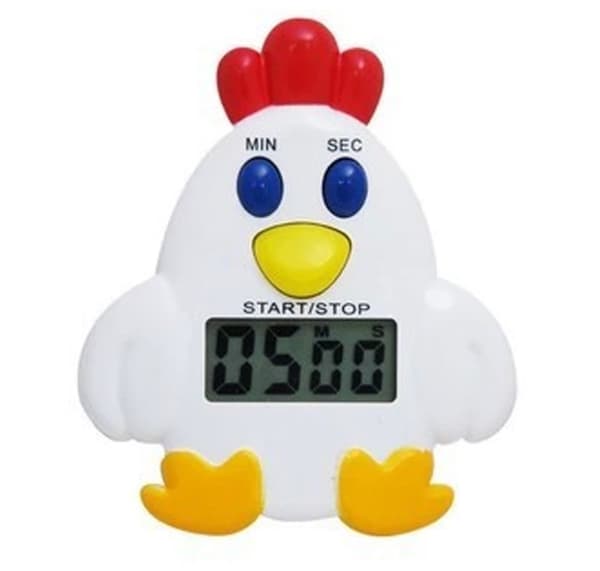 Køkken Timer (6,5 * 5,5 cm), LCD Digital Timer, Nedtællingstimer i C