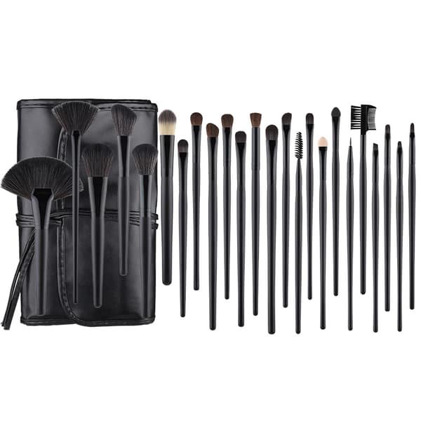 24 professionelle og eksklusive makeupbørster