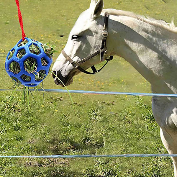 1 Pakke Hestegodbidskugler, Høfoder, Hængende Foderlegetøj, Hest