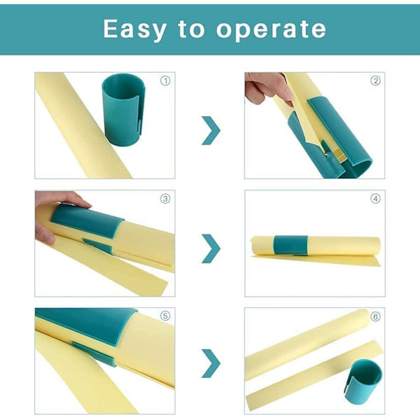 3 rullar presentpappersklippare mini cirkulära skärverktyg