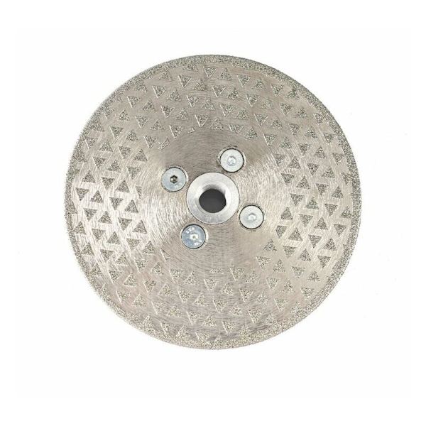 Diamantskærende og slibeskive 125mm x M14 galvaniseret savklinge B
