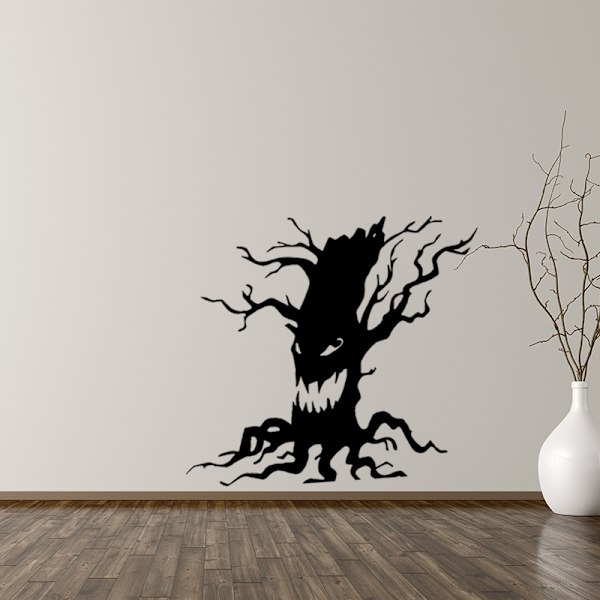 3D Halloween-seinätarrat, Halloween-metsänneitoseinätarrat
