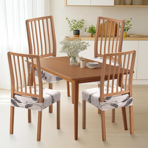 Stolsöverdrag för Matsalsstolar Set om 4, (4-pack)