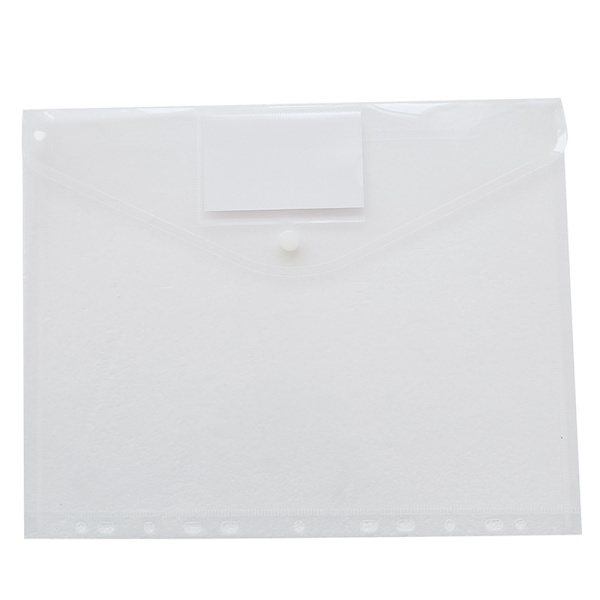 A4 Dokumentmappe - Transparent Lomme A4 Dokumentmapper