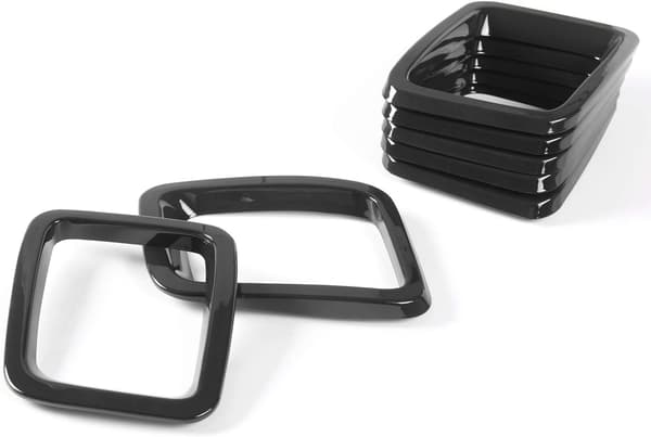 ABS Sort Front Grill Gitter Eksteriørtilbehør Til Jeep Compass MP 2017 2018 2019