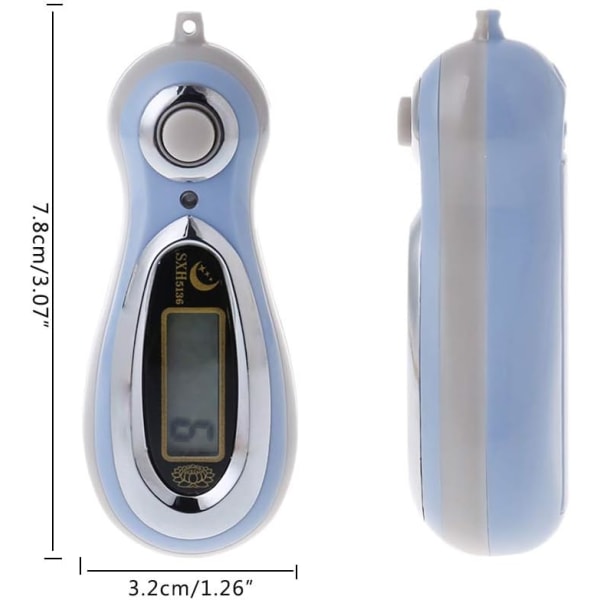 Mini Telleren Elektronisk Digital Telleren LCD Display Håndbok