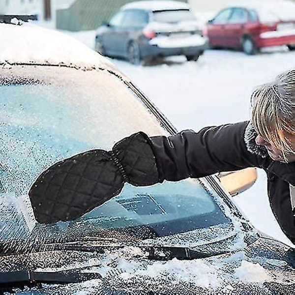 Auton Jääraapimiskäsineet Tuulilasin Puhdistus Lumikola