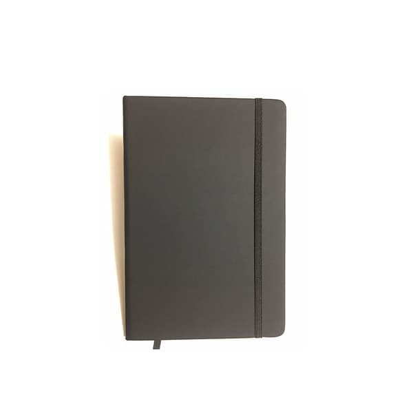 En grundlæggende klassisk sort A5-notesbog, A5-notesblok-21*2*14,3 cm,