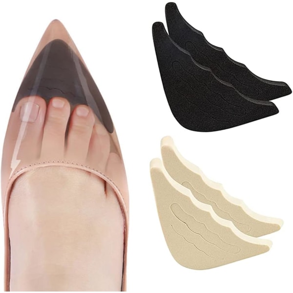 2 pairs of insoles Large insole (black and beige)