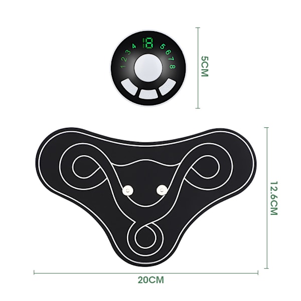 1 stk. multifunktionel maveplaster til multi-del talje