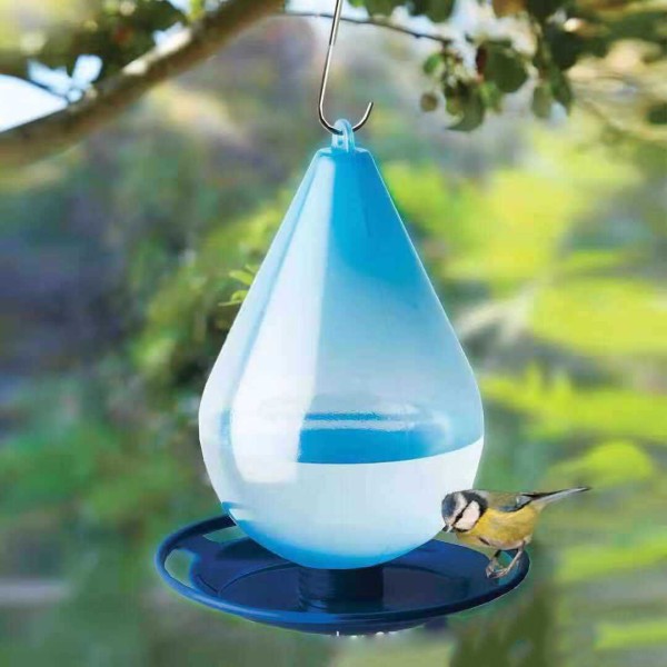 Large Capacity Outdoor Hanging Teardrop Waterer for Outdoor