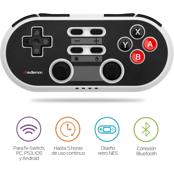 Retro Trådlös Kontroller för Nintendo Switch med Klassisk Design, Kompatibel med Switch, Switch Lite, Switch OLED