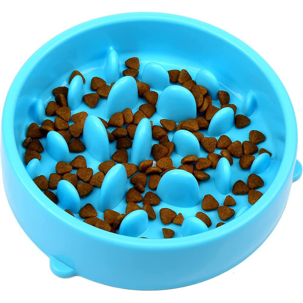 Slow Feeder Dog Bowl - Slow Eating Dog Bowl - Interactive Feeder - Slow Down Feed Dog Cat Feeding Bowl - Pet Bloat Stop Dog Bowl