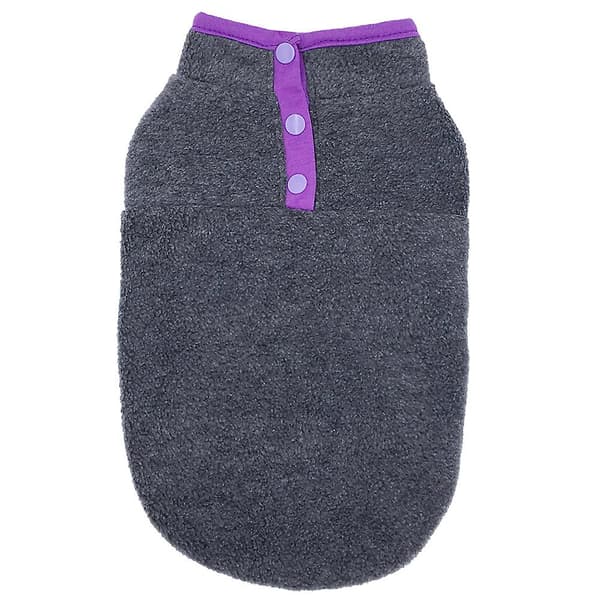 2 stycken hundvalp vintervarma kläder fleece tröja