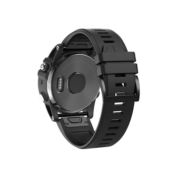 1 svart silikonarmband ersättning med sportarmband,