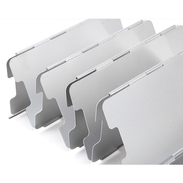 Foldbar vindskærm Ultralette aluminium vindskærmsplader