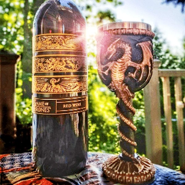 Middelalder GOT Draget Kalk Goblet Dungeons & Dragons Spill Gaveideer av Thrones Merchandise Drikkekopp Kar wi