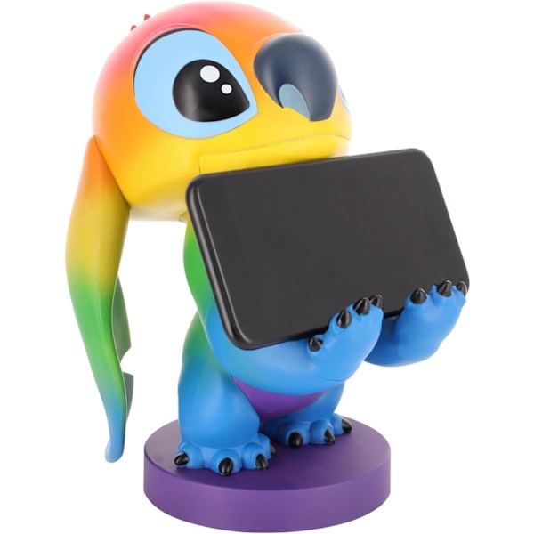 Lilo & Stitch Regnbue Stitch Mobiltelefon & Spilcontroller Holder - Disney Figur