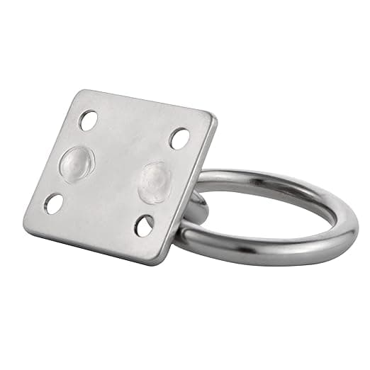 M6 øjeplade med 304 rustfrit stål ring, kraftig