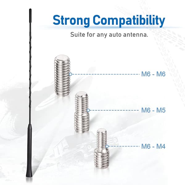 Bilantenne Kraftig FM Dab Bilradioantenne Takantenne