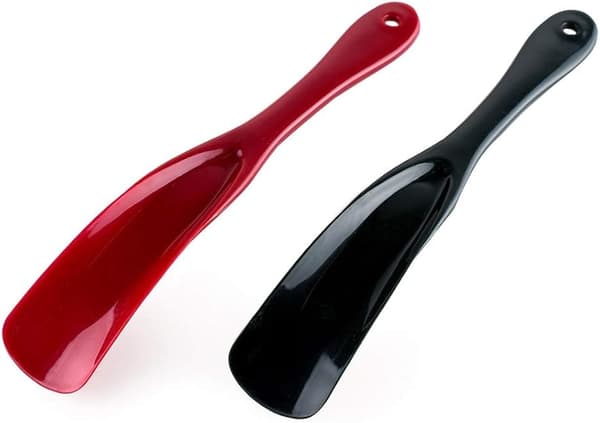 2 plastskosskjeer. Passer for menn, kvinner, gravide,