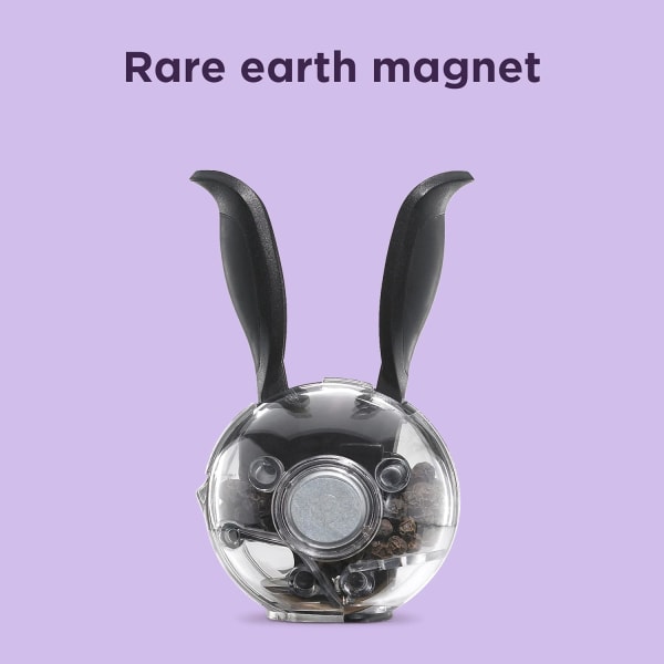2-osainen Mini Magnetic PepperBall suola- ja pippurimylly