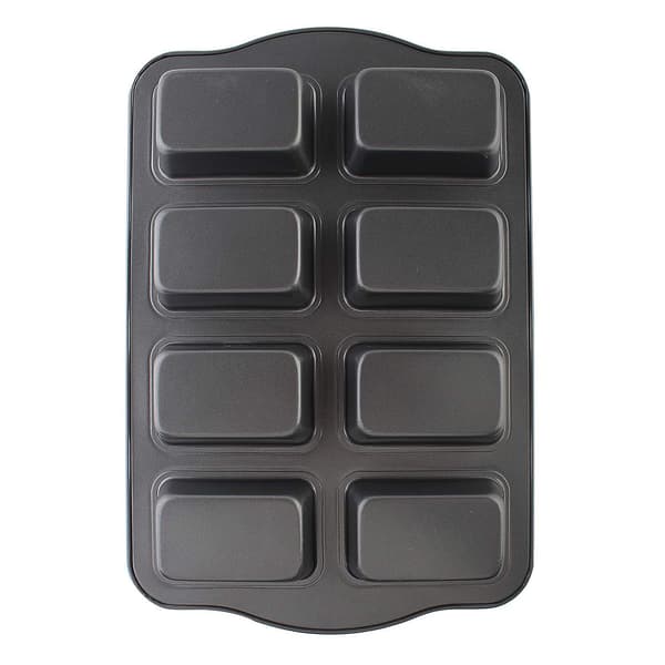 Mini Brødform, 8-Huls Non-Stick Muffinform, Kulstofstål