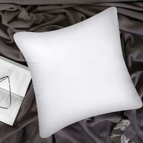 Fyllputer 45 x 45 cm (2-pakning), putetrekk, innvendige puter, putefyll (hvit)