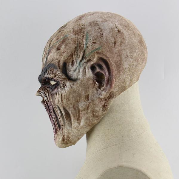 Läskig Halloween-mask Terror Spöke Djävul Mask Dansfest Läskig Biokemisk Alien Zombie Caps Mask