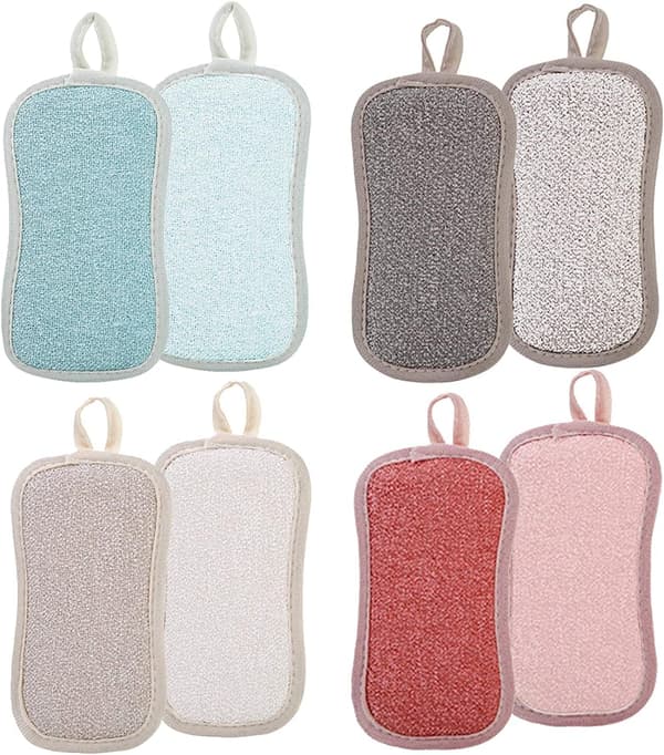 Sett med 1 gjenbrukbare mikrofiber oppvaskkluter - Vaskbare