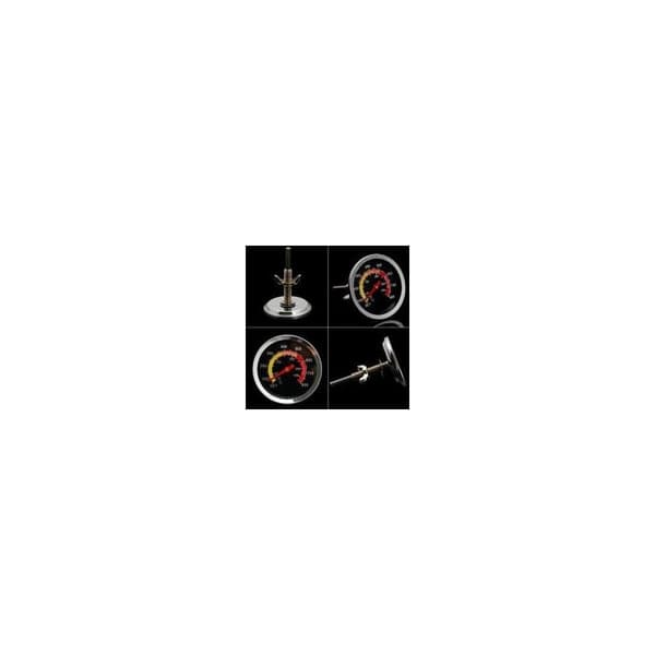 Rustfritt stål BBQ-termometer med temperaturmåler 0-400℃