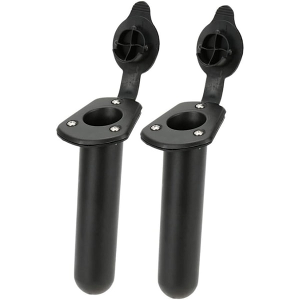Pakke med 2 stk. Flush Indbyggede Fiskegrebsholdere med Pakning Sump