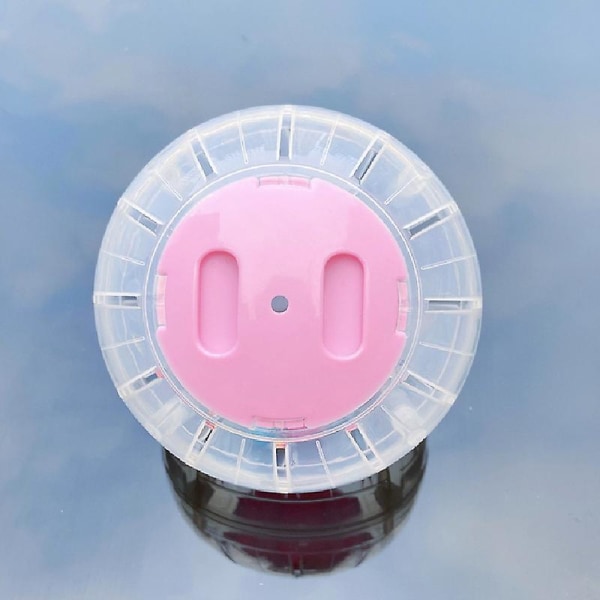 2pcs Pink Hamster Exercise Ball, Diameter 12cm Plastic Exercise Small Animal Supplies Running Ball Toy Small Hamster Ball Sports Device