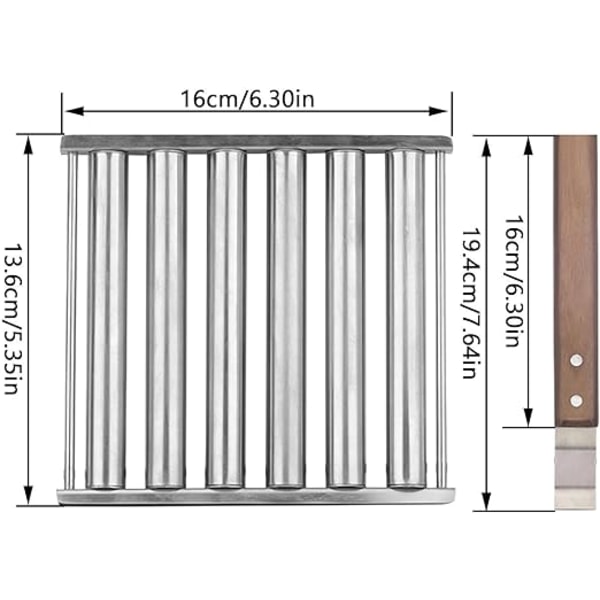 Grillkorv Grill, varmkorv rullkorv för Grill, 6