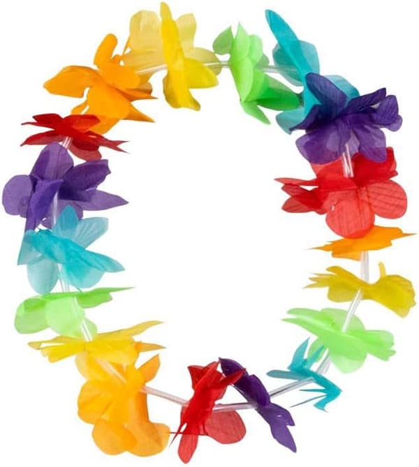 Rainbow Hawaii -setti, 4 osaa, asuste, kesä, ranta