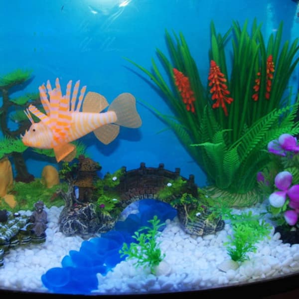 Akvarielandskabe Dekorativ Bro Akvarium Tilbehør