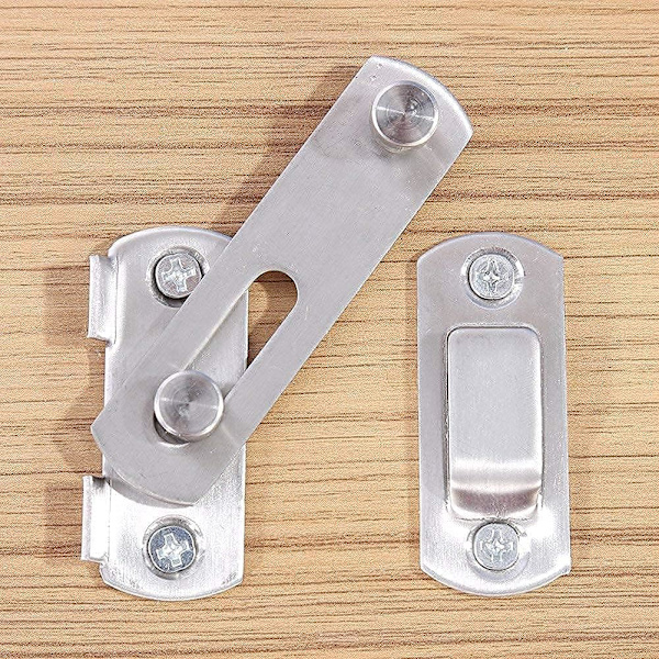 Hasp-lås i rostfritt stål, skjutdörr och fönster för skåp