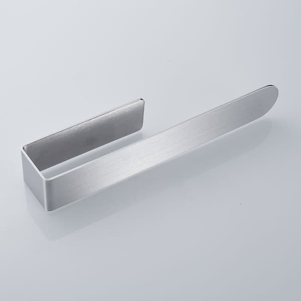 Håndkleholder i rustfritt stål, selvklebende, 37 cm