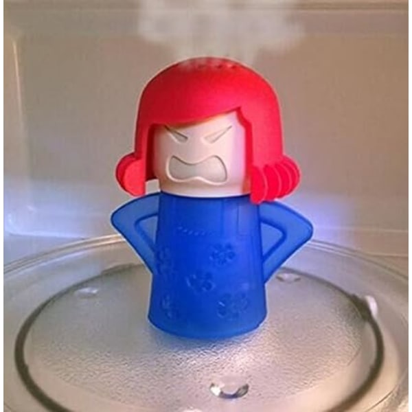 (1pcs) Angry Mom Microwave Cleaner with Cool Mom Refrigerator