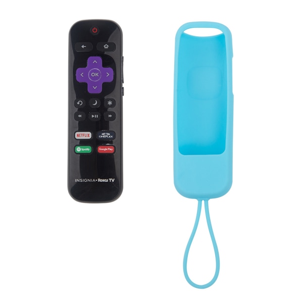 (Glow Blue) 1 Uppgraderat cover för TCL Roku TV Remote