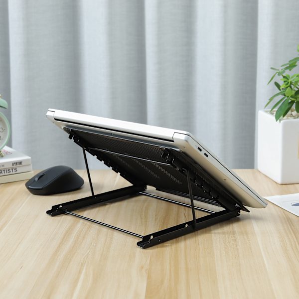 Ventileret justerbar tabletstand, stand til belysning af tablets