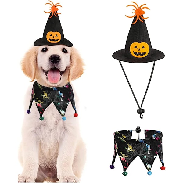 Halloween Hundebåndana, Kæledyrshat, Kattebåndana Halsbånd med