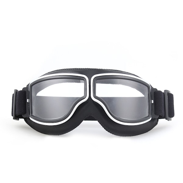 Sort Stel + Sort Læder Transparent Ark Cykel Ski