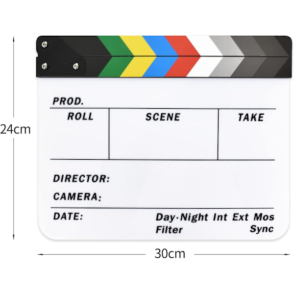 Direktør Film Klapperbræt, Professionelt Cinema Klapperbræt,