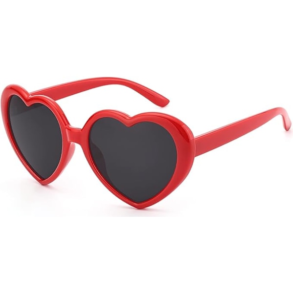 Heart Sunglasses for Women Men Oversized Trendy Love Shaped Sungl