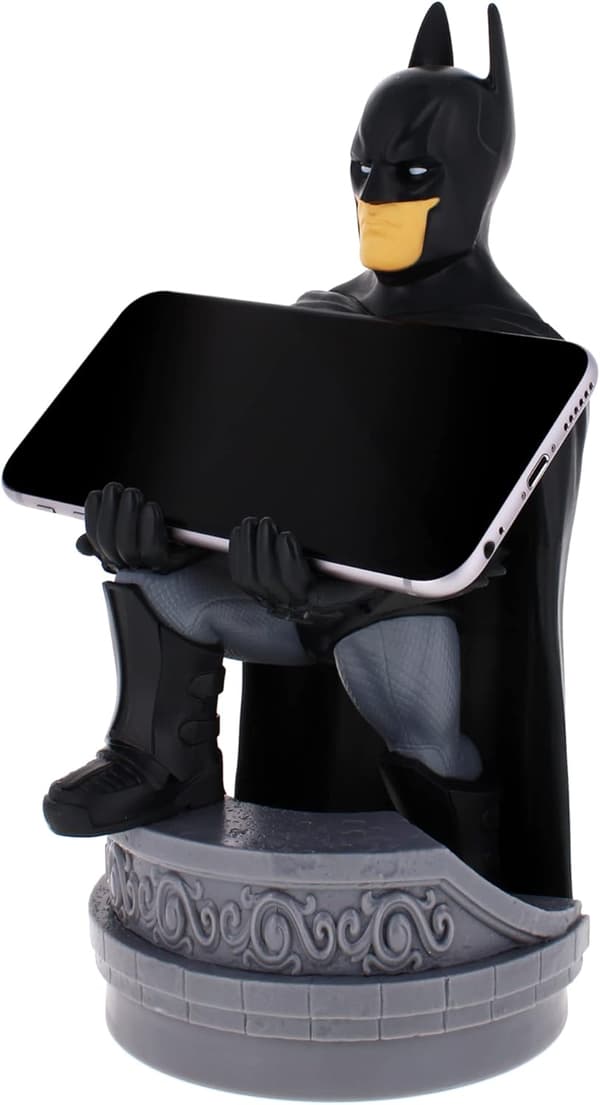 Warner Bros: Batman - DC Comics Original Mobiltelefon & Spilcontroller Holder, Enhedsstand, Cable Guys, Licens