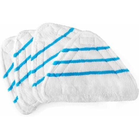 4 tørkekluter for Silvercrest Lidl Universal Steam Mop-tilbehør