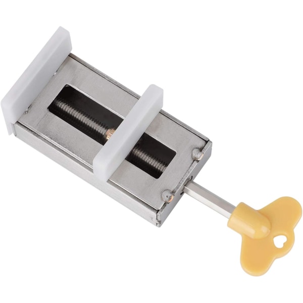 2 stycken dörrkarmslås med nyckel i aluminiumlegering, justerbara