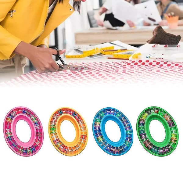 For Creative Round Sewing Bobbin Holder Multifunctional Sewing Bobbin Organizer