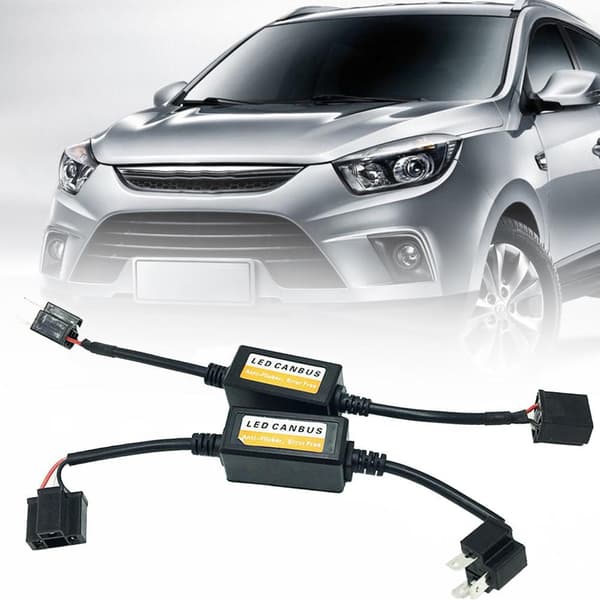 Bil LED Forlygte Dekoder Flimmer Eliminator Universal Immunitet